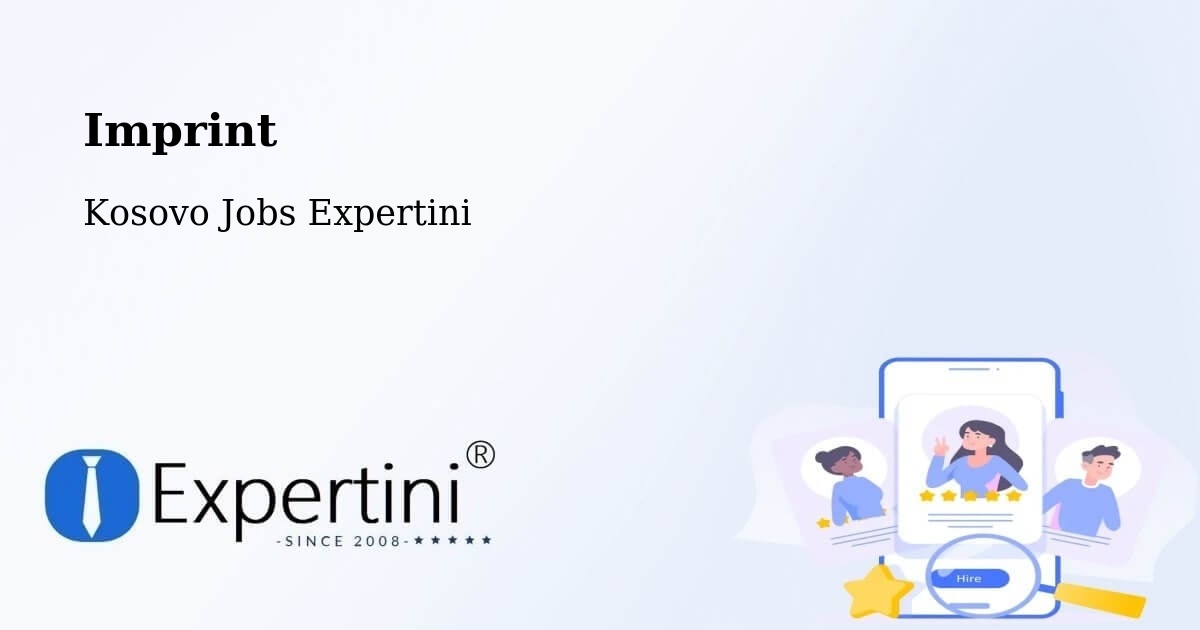Imprint - Kosovo Jobs Expertini